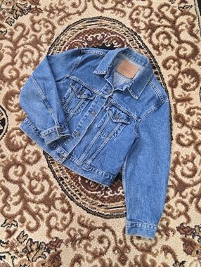 80s 90s Levi Strauss Levi's Denim Jean Jacket Vintage Retro Western 1990 1980